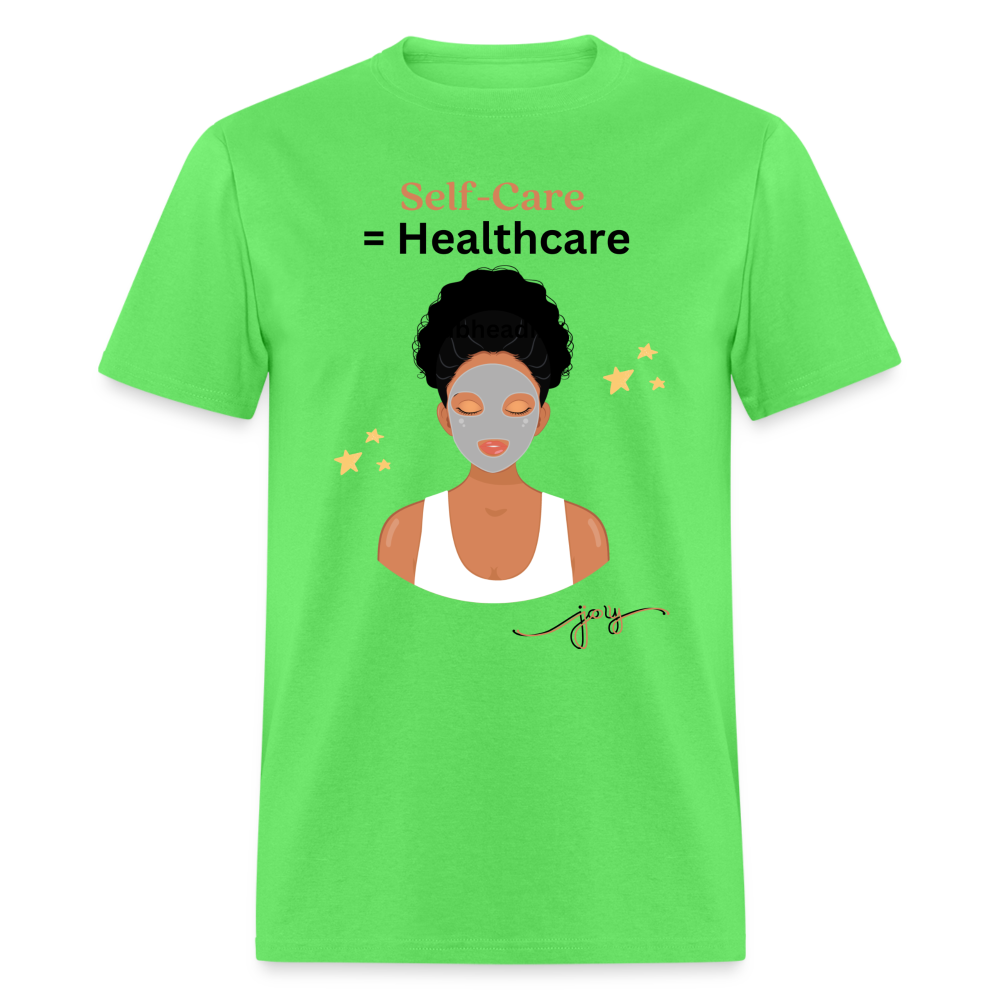 Self Care Graphic Tee - kiwi